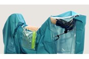 Abdoperineal laparoscopy drape