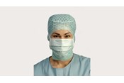 clinician wearing BARRIER surgical mask special