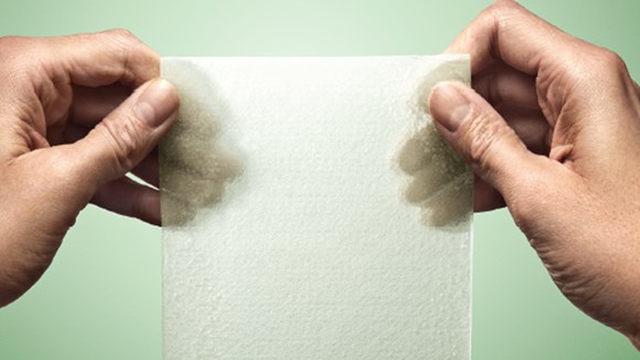Exufiber dressing fibre