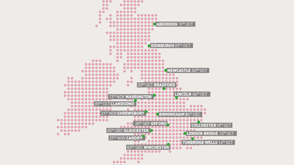Mepilex Border Comfort events map