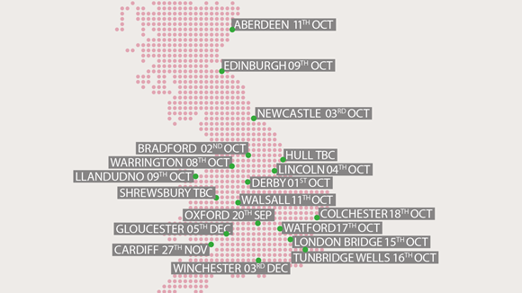 Mepilex Border Comfort events map