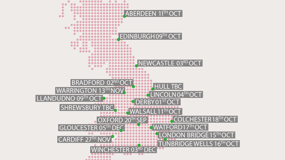 Mepilex Border Comfort events map